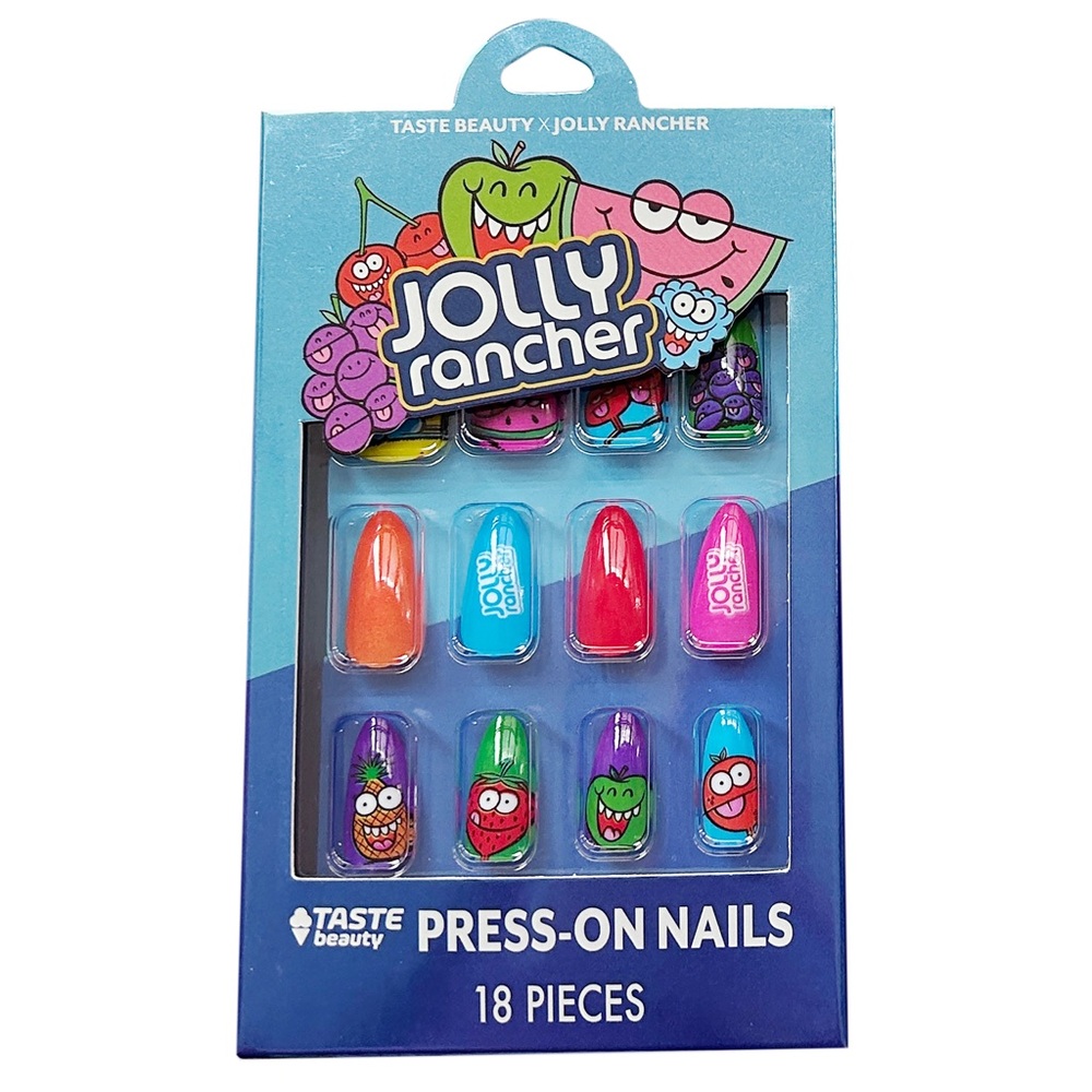 💅 Sweet Treats Taste Beauty Jolly Rancher Press-On Nails 18-Piece Set NEW